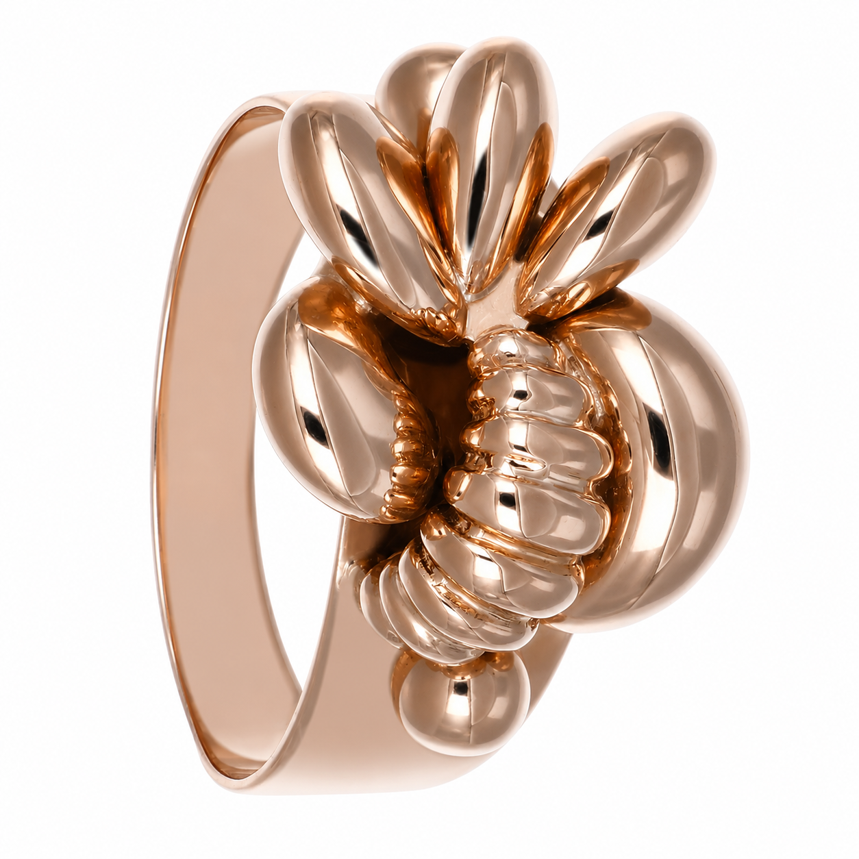 Anello - 18 carati Oro rosa - Made in Italy - Handmade