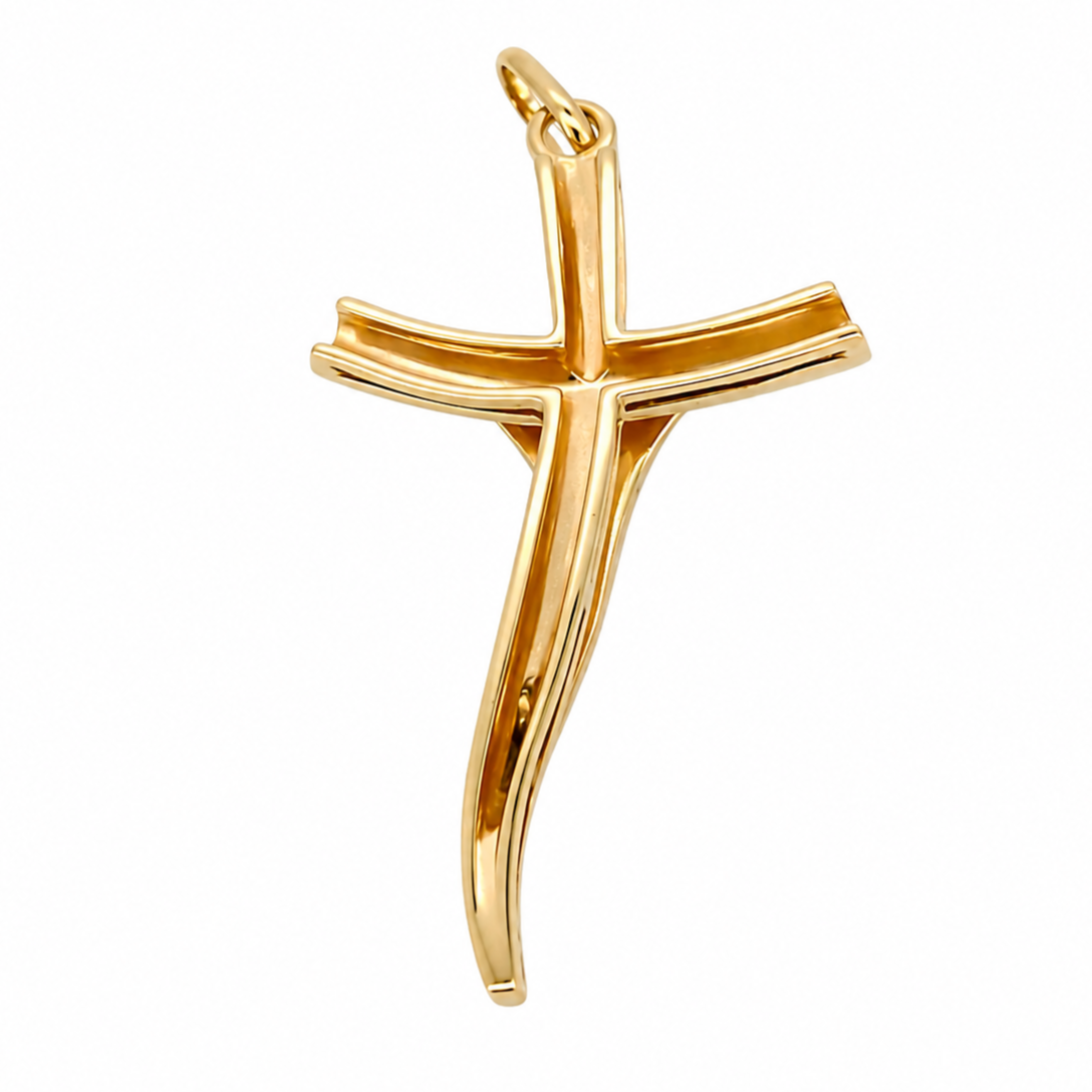 Ciondolo - 18 carati Oro giallo - Made in Italy - Handmade