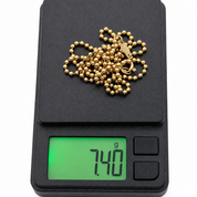 Collana - 18 carati Oro giallo - Made in Italy - Handmade