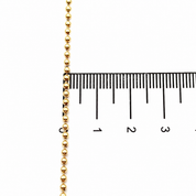 Collana - 18 carati Oro giallo - Made in Italy - Handmade