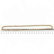 Collana - 18 carati Oro giallo, Oro bianco - Made in Italy - Handmade