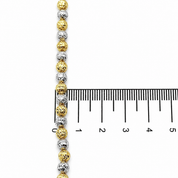 Collana - 18 carati Oro giallo, Oro bianco - Made in Italy - Handmade