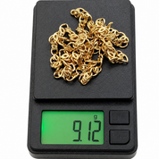 Collana - 18 carati Oro giallo - Made in Italy - Handmade