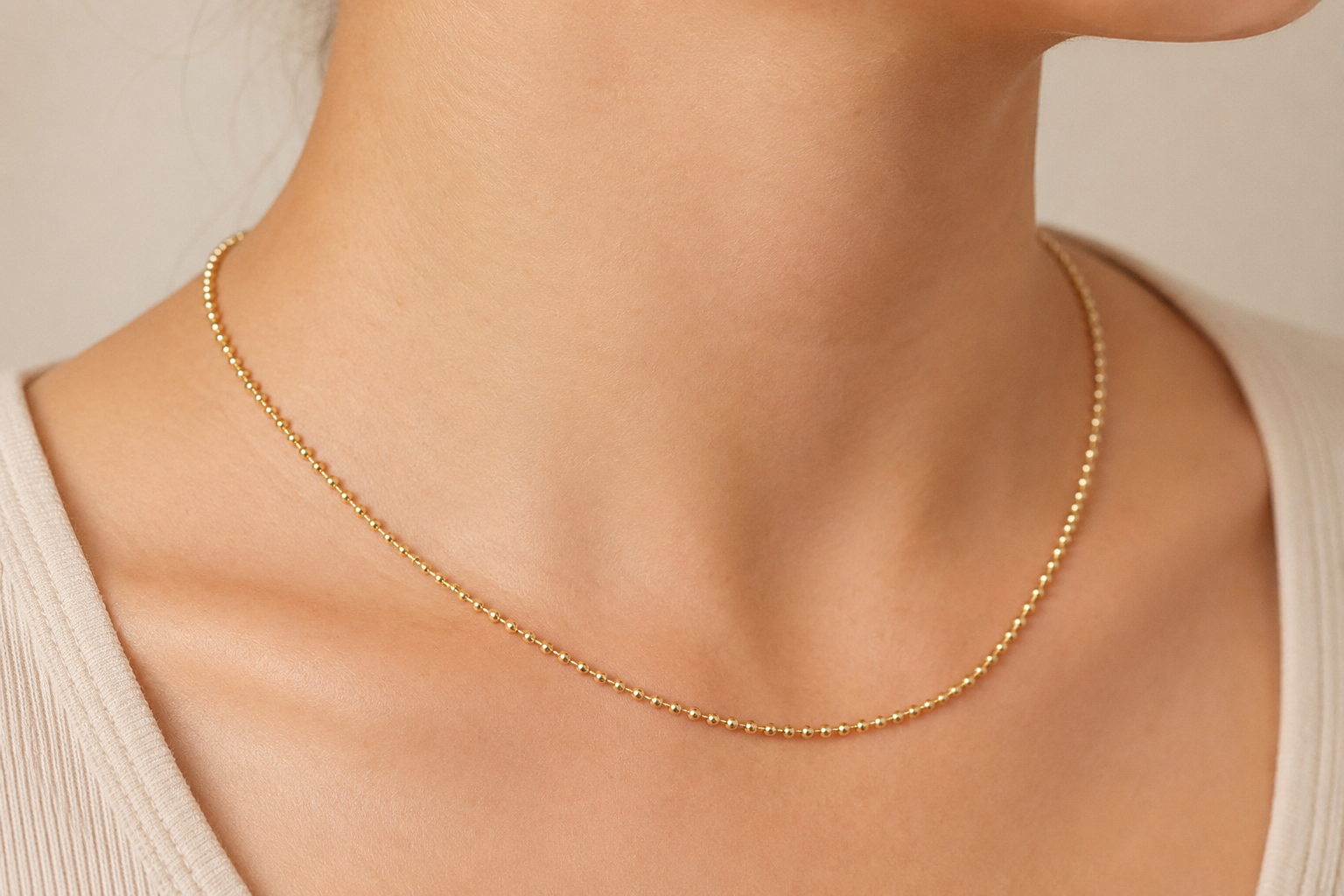 Collana - 18 carati Oro giallo - Made in Italy - Handmade
