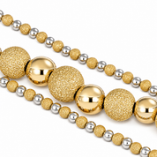 Collana - 18 carati Oro bianco, Oro giallo - Made in Italy - Handmade
