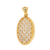 Ciondolo - 18 carati Oro giallo, Oro bianco - Made in Italy - Handmade