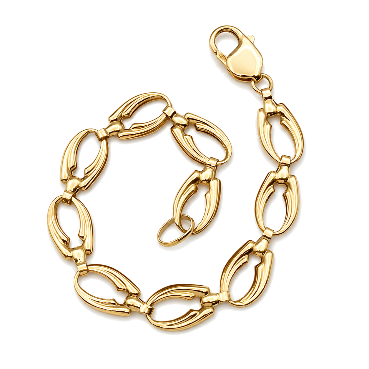 Bracciale - 18 carati Oro giallo - Handmade - Made in Italy