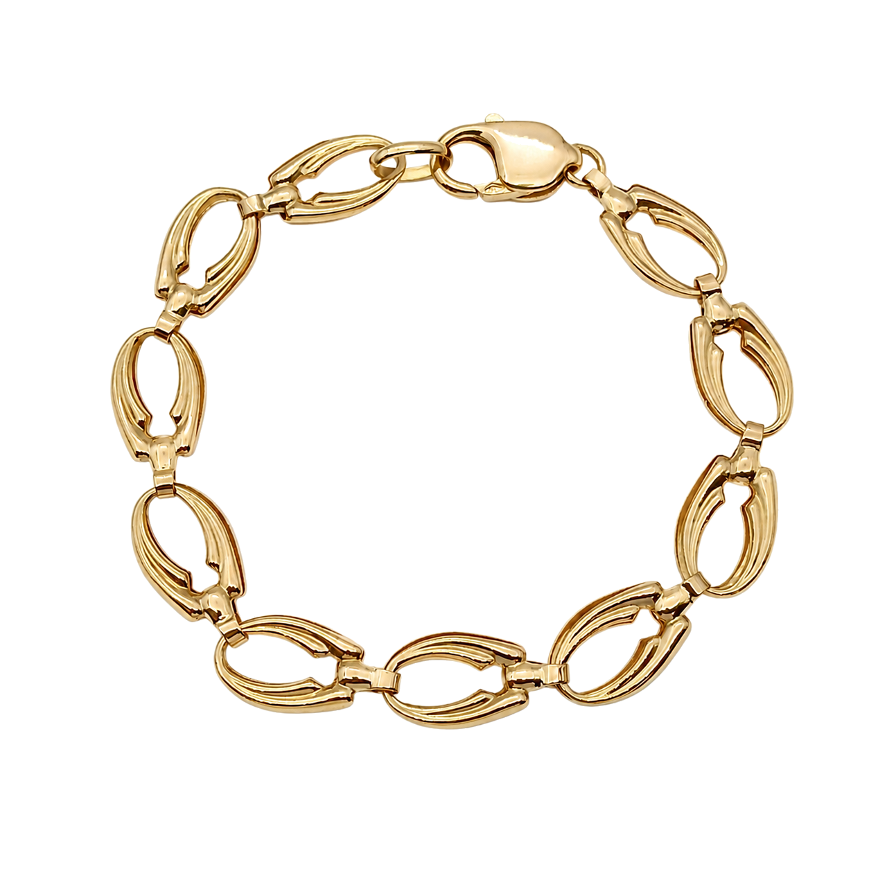 Bracciale - 18 carati Oro giallo - Handmade - Made in Italy