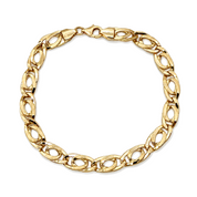 Bracciale - 18 carati Oro giallo - Handmade - Made in Italy