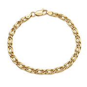Bracciale - 18 carati Oro giallo - Made in Italy - Handmade