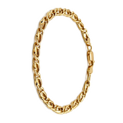 Bracciale - 18 carati Oro giallo - Made in Italy - Handmade