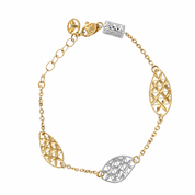 Bracciale - 18 carati Oro bianco, Oro giallo