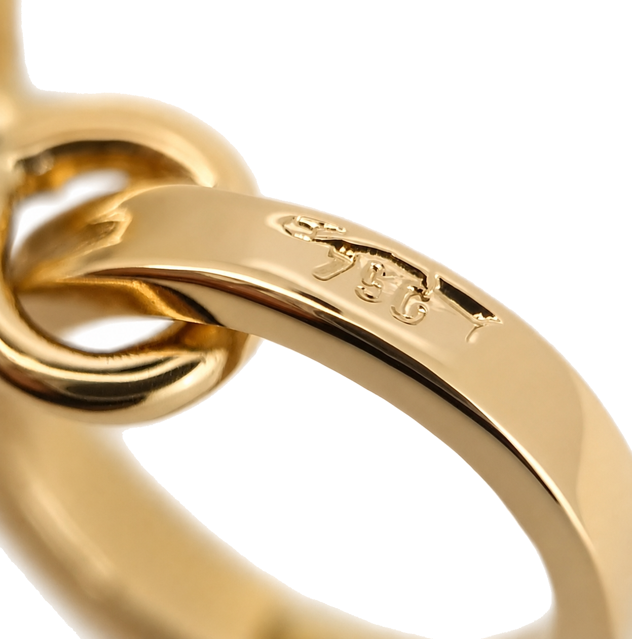 Ciondolo - 18 carati Oro giallo Quarzo - Made in Italy - Handmade