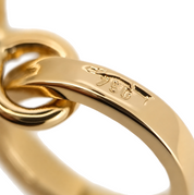 Ciondolo - 18 carati Oro giallo Quarzo - Made in Italy - Handmade