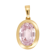 Ciondolo - 18 carati Oro giallo - 5.00ct. tw. Quarzo - Made in Italy - Handmade