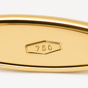 Anello - 18 carati Oro giallo, Oro bianco - 0.41ct. tw. Zaffiro - Diamante - Made in Italy - Handmade