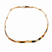 Bracciale - 18 carati Oro giallo - Made in Italy - Handmade