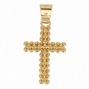 Ciondolo - 18 carati Oro giallo, Agata - perline - Made in Italy - Handmade