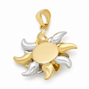 Ciondolo - 18 carati Oro bianco, Oro giallo - Made in Italy - Handmade