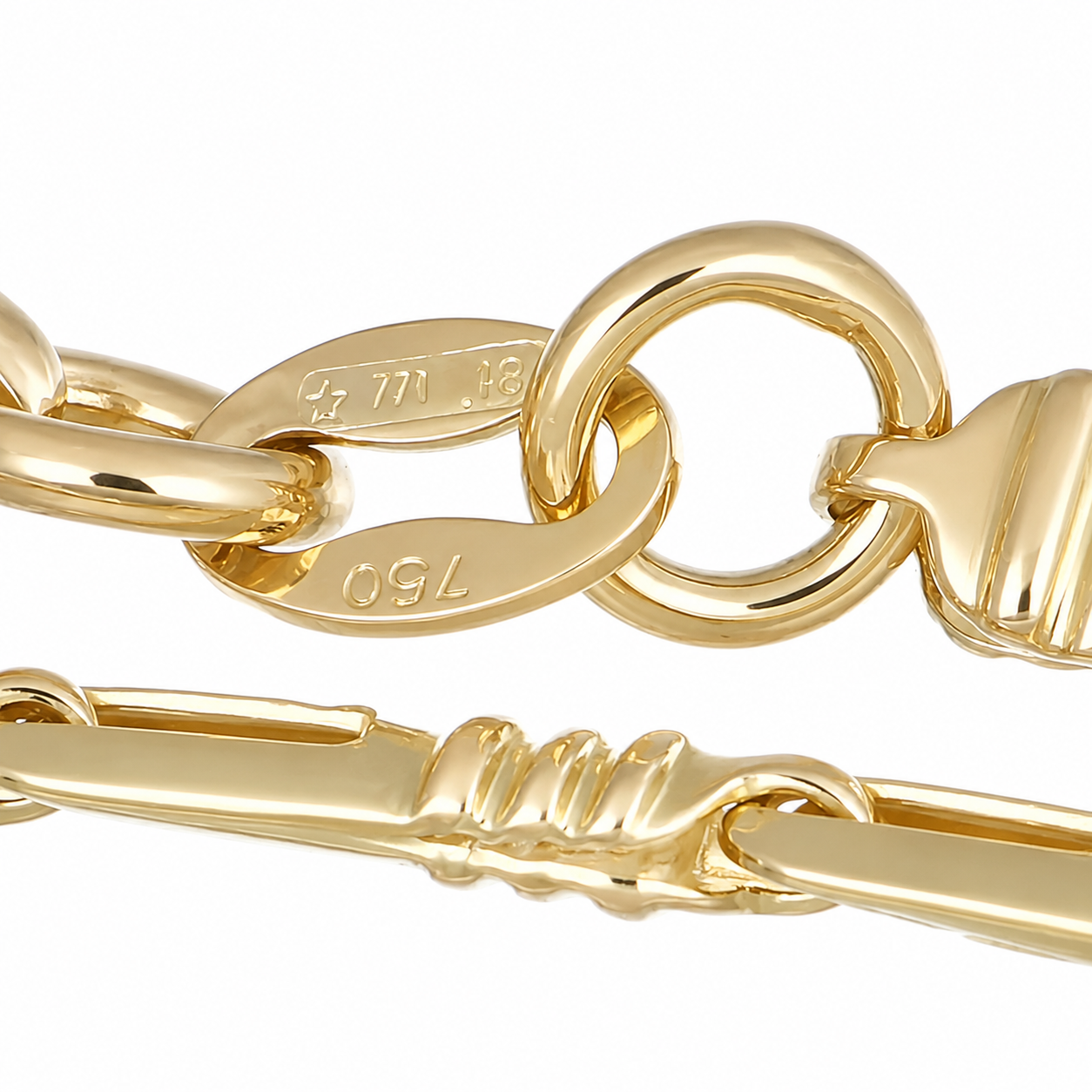 Bracciale - 18 carati Oro giallo - Made in Italy -Handmade