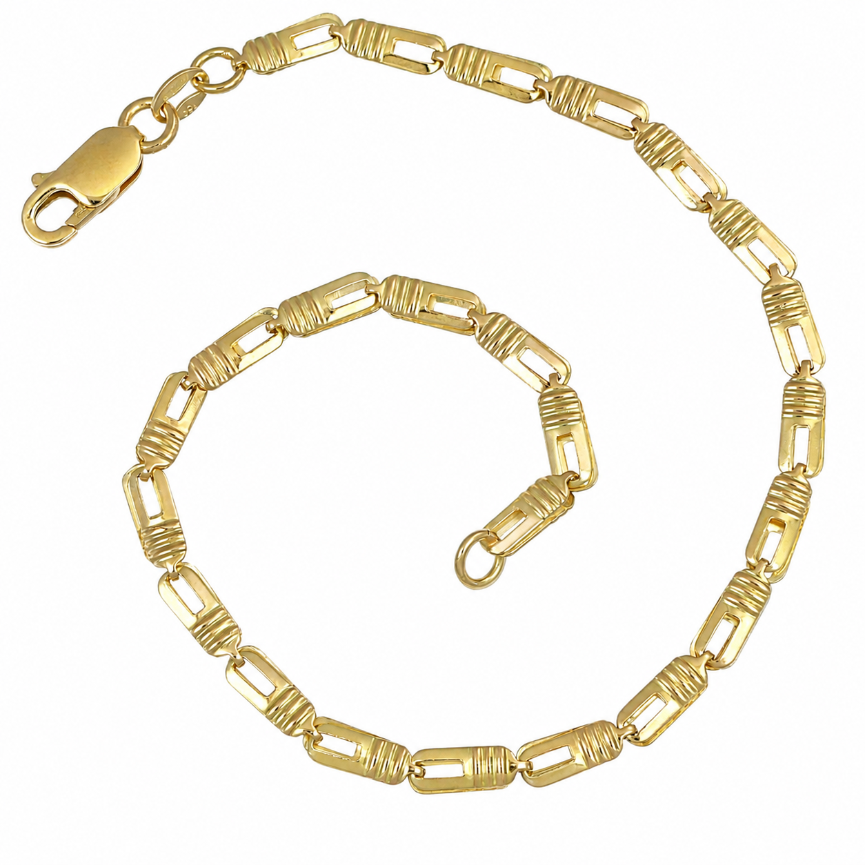 Bracciale - 18 carati Oro giallo - Made in Italy -Handmade