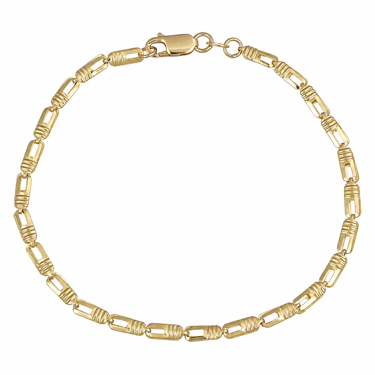 Bracciale - 18 carati Oro giallo - Made in Italy -Handmade