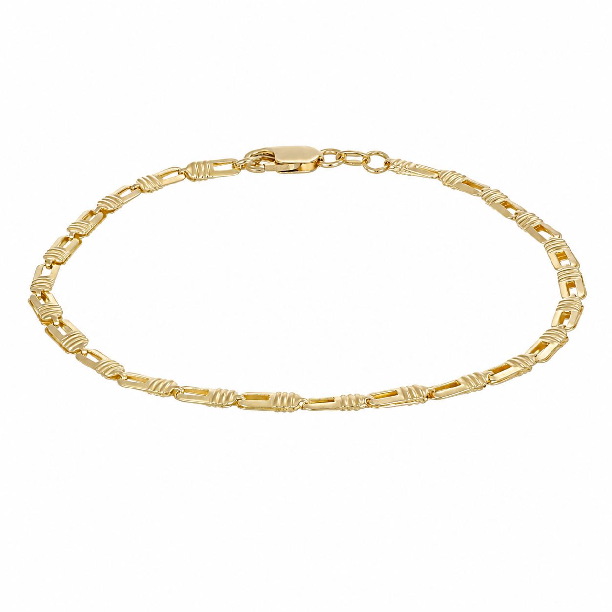 Bracciale - 18 carati Oro giallo - Made in Italy -Handmade