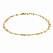 Bracciale - 18 carati Oro giallo - Made in Italy -Handmade