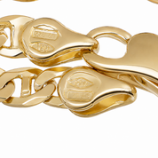 Bracciale - 18 carati Oro giallo - Made in Italy -Handmade