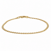 Bracciale - 18 carati Oro giallo - Made in Italy -Handmade