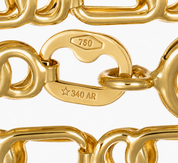 Bracciale - 18 carati Oro giallo - Made in Italy -Handmade