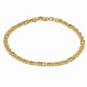Bracciale - 18 carati Oro giallo - Made in Italy -Handmade