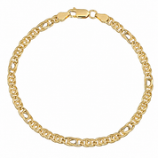 Bracciale - 18 carati Oro giallo - Made in Italy -Handmade