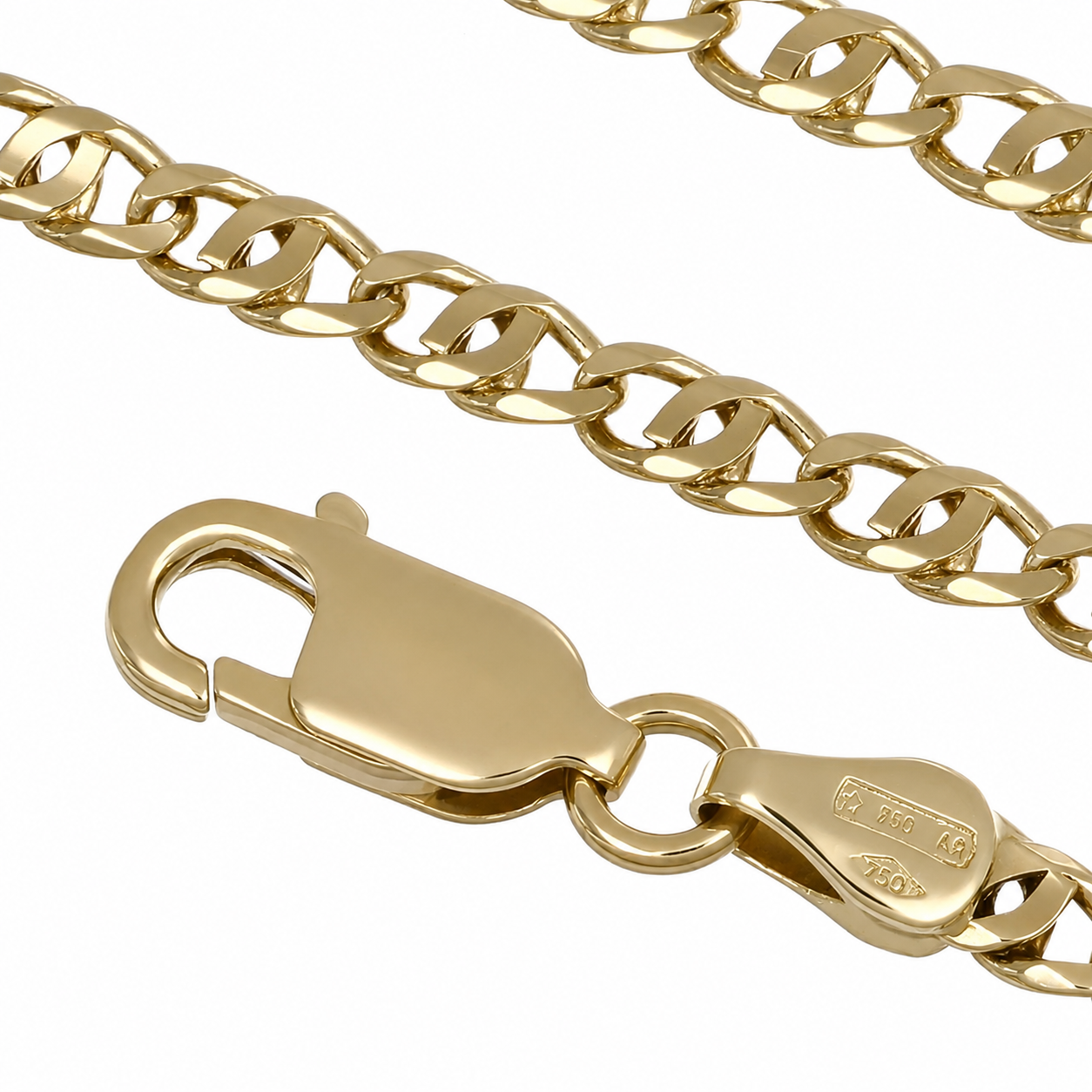 Collana - 18 carati Oro giallo - Made in Italy - Handmade