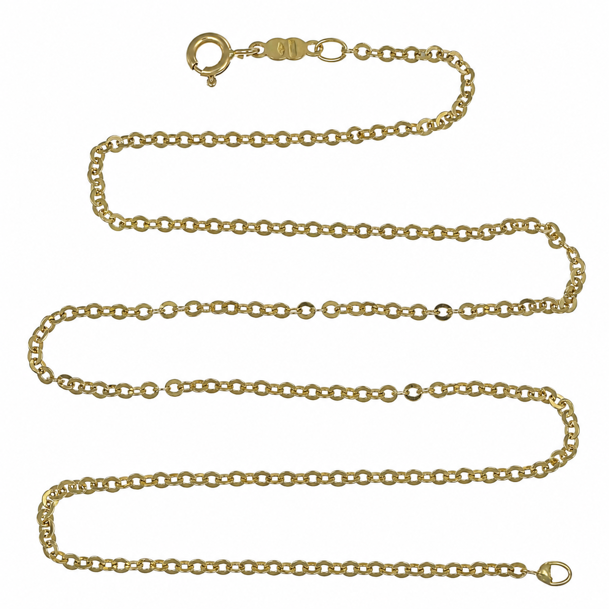 Collana - 18 carati Oro giallo - Made in Italy - Handmade