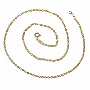 Collana - 18 carati Oro giallo - Made in Italy - Handmade