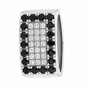 Anello - 18 carati Oro bianco - 0.93ct. tw. Diamante (Naturale)