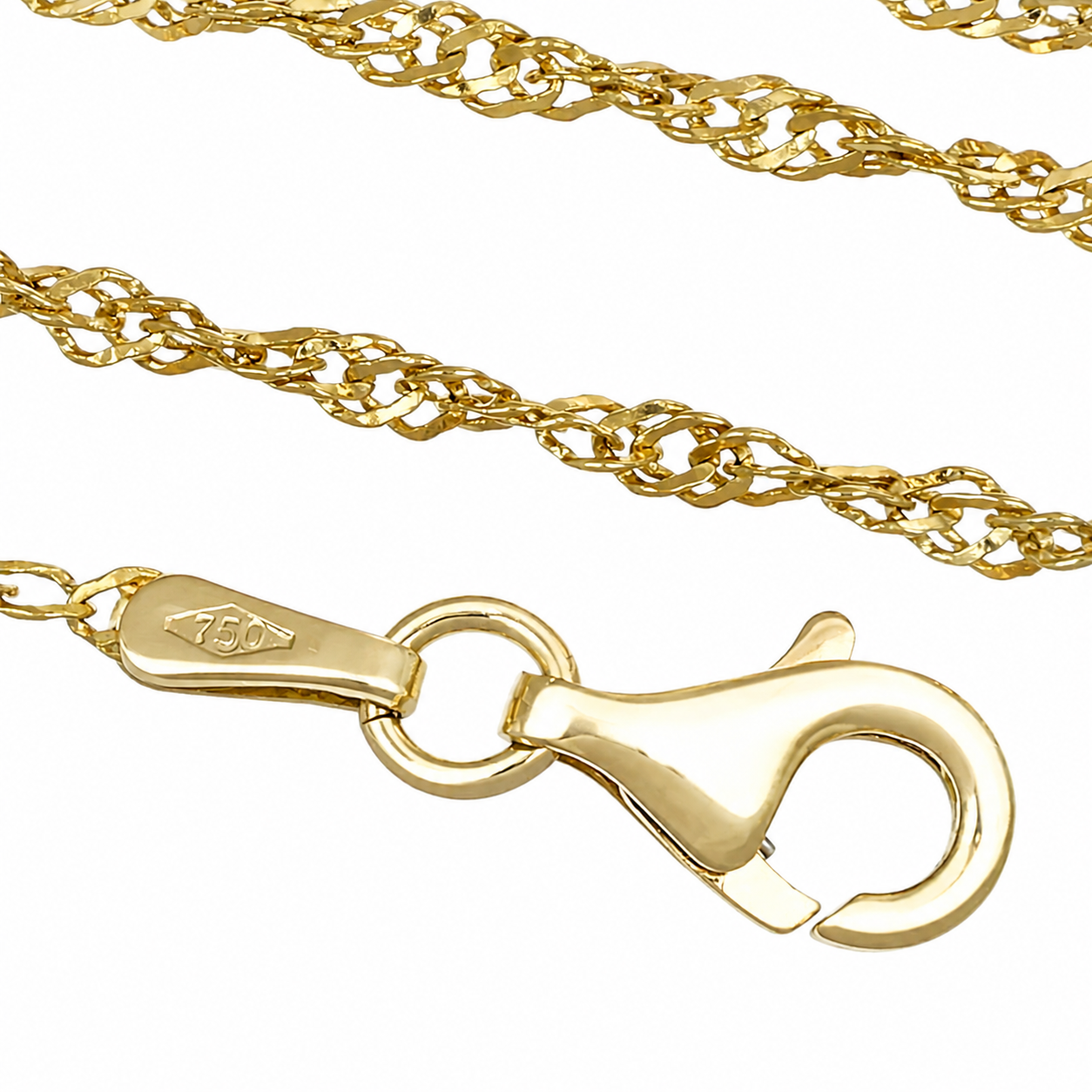 Collana - 18 carati Oro giallo - Made in Italy - Handmade