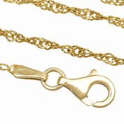 Collana - 18 carati Oro giallo - Made in Italy - Handmade