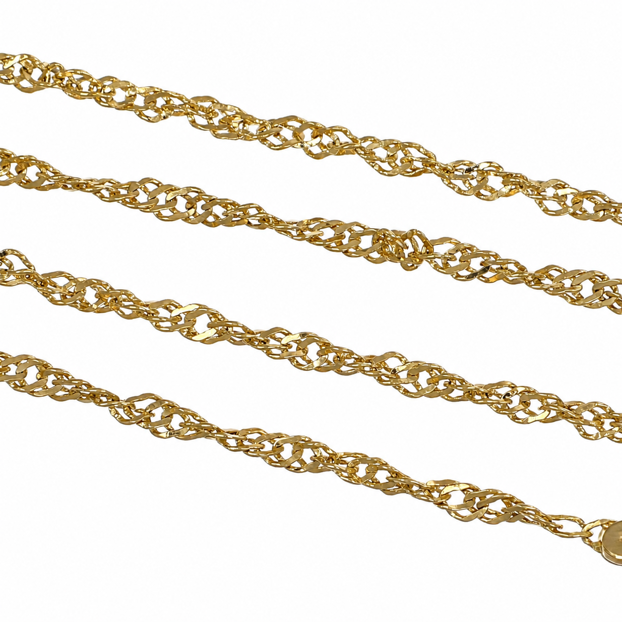 Collana - 18 carati Oro giallo - Made in Italy - Handmade