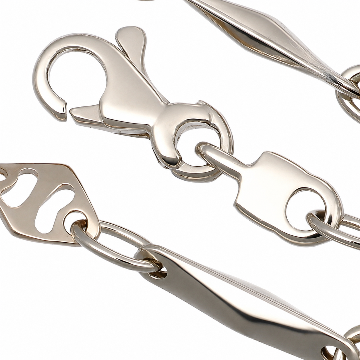 Collana - 18 carati Oro bianco, Oro rosa - Made in Italy - Handmade