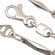 Collana - 18 carati Oro bianco, Oro rosa - Made in Italy - Handmade
