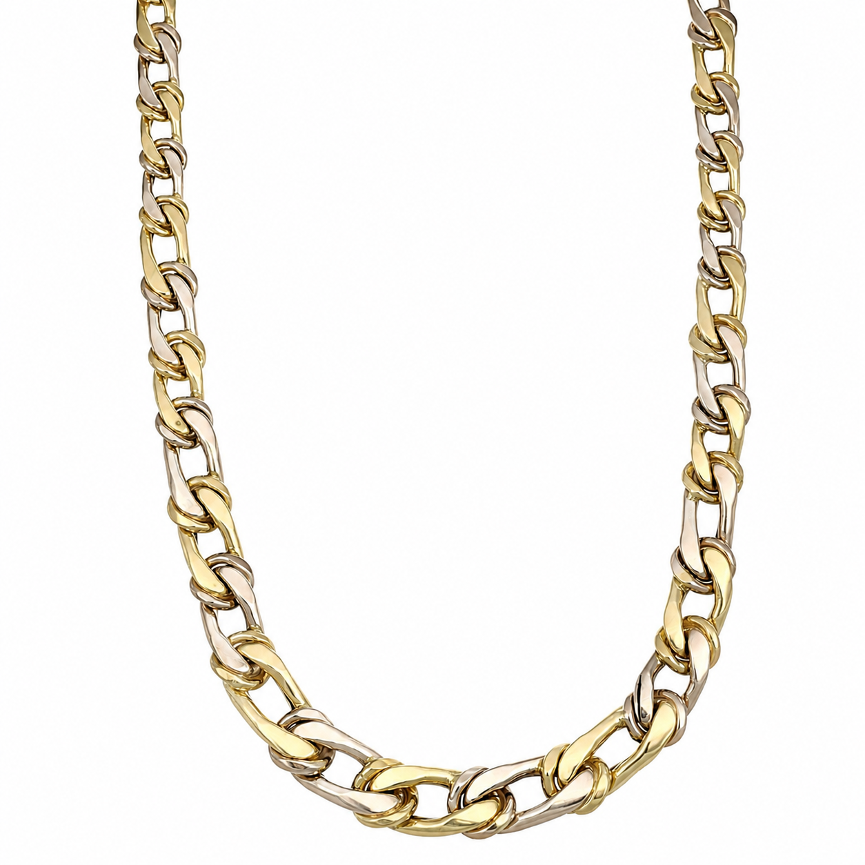 Collana - 18 carati Oro giallo, Oro bianco - Made in Italy - Handmade