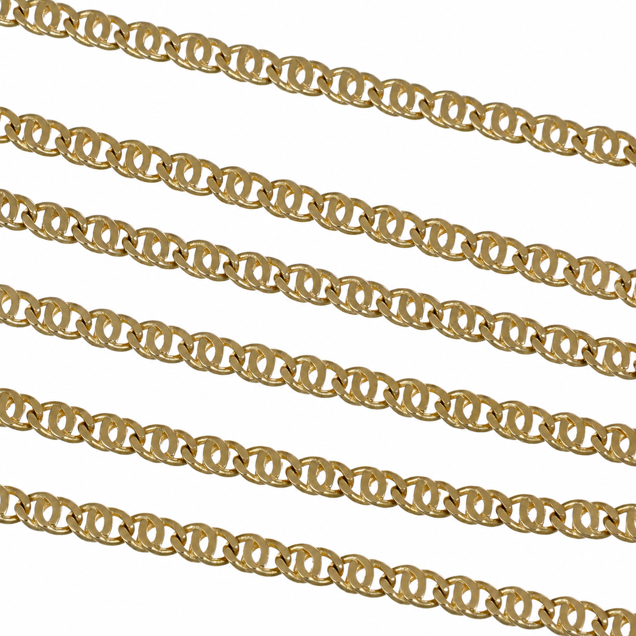 Collana - 18 carati Oro giallo - Made in Italy - Handmade