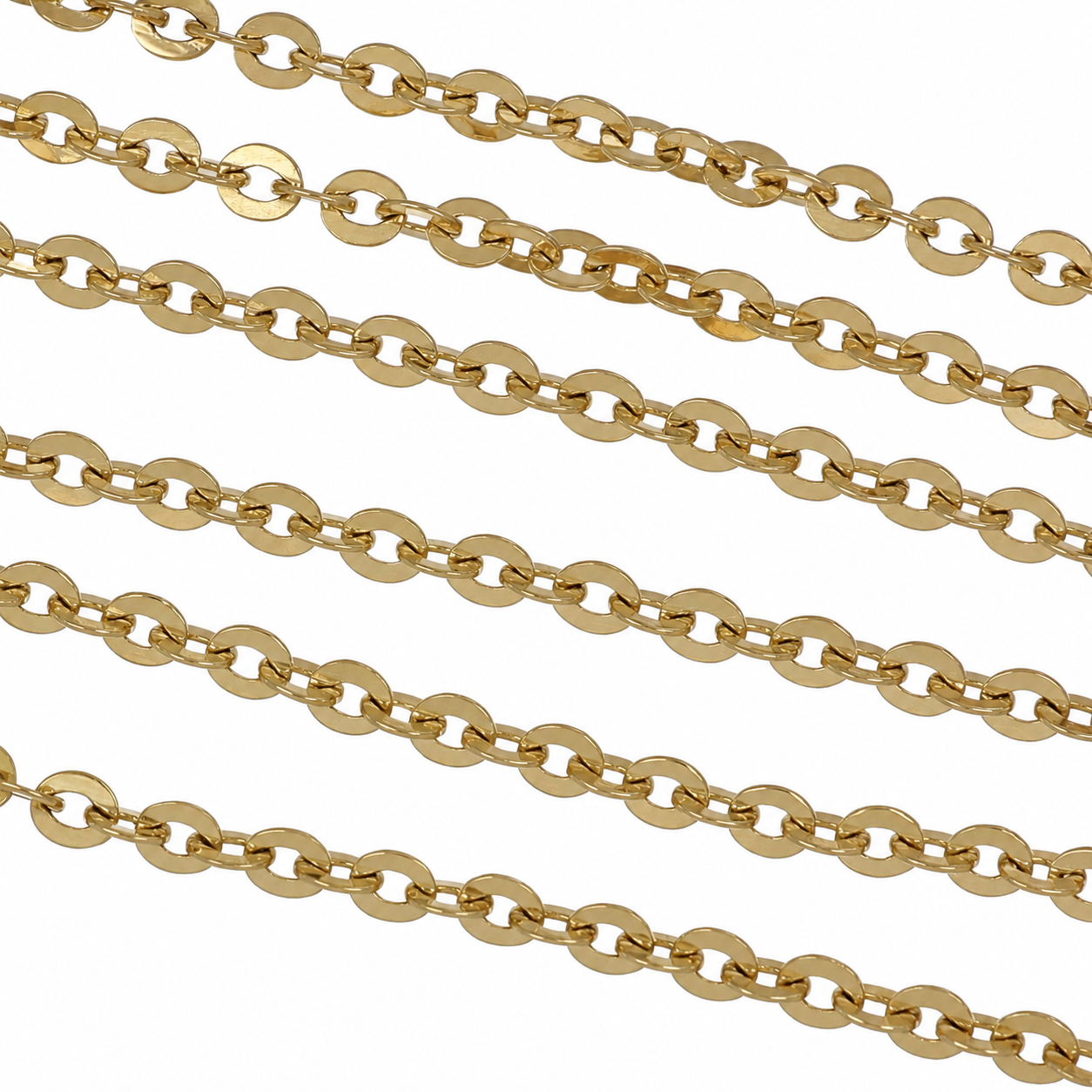 Collana - 18 carati Oro giallo - Made in Italy - Handmade