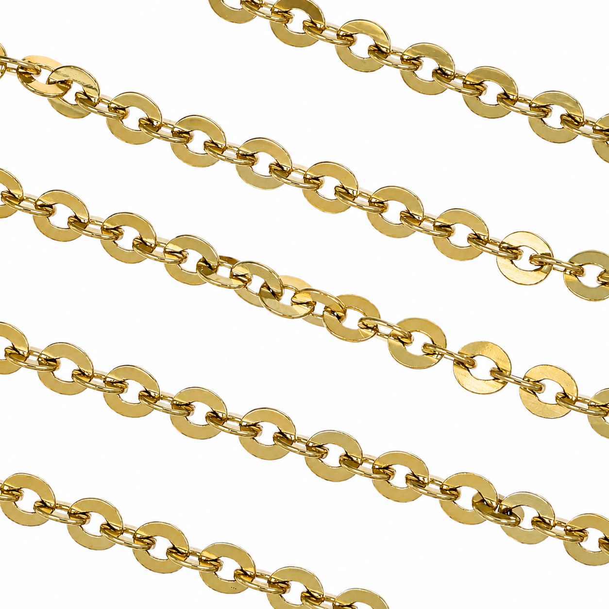 Collana - 18 carati Oro giallo - Made in Italy - Handmade
