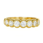 Anello - 18 carati Oro giallo - 0.63ct. tw. Diamante (Naturale)