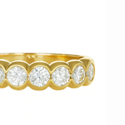 Anello - 18 carati Oro giallo - 0.63ct. tw. Diamante (Naturale)