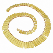 Collana - 18 carati Oro giallo - Made in Italy - Handmade