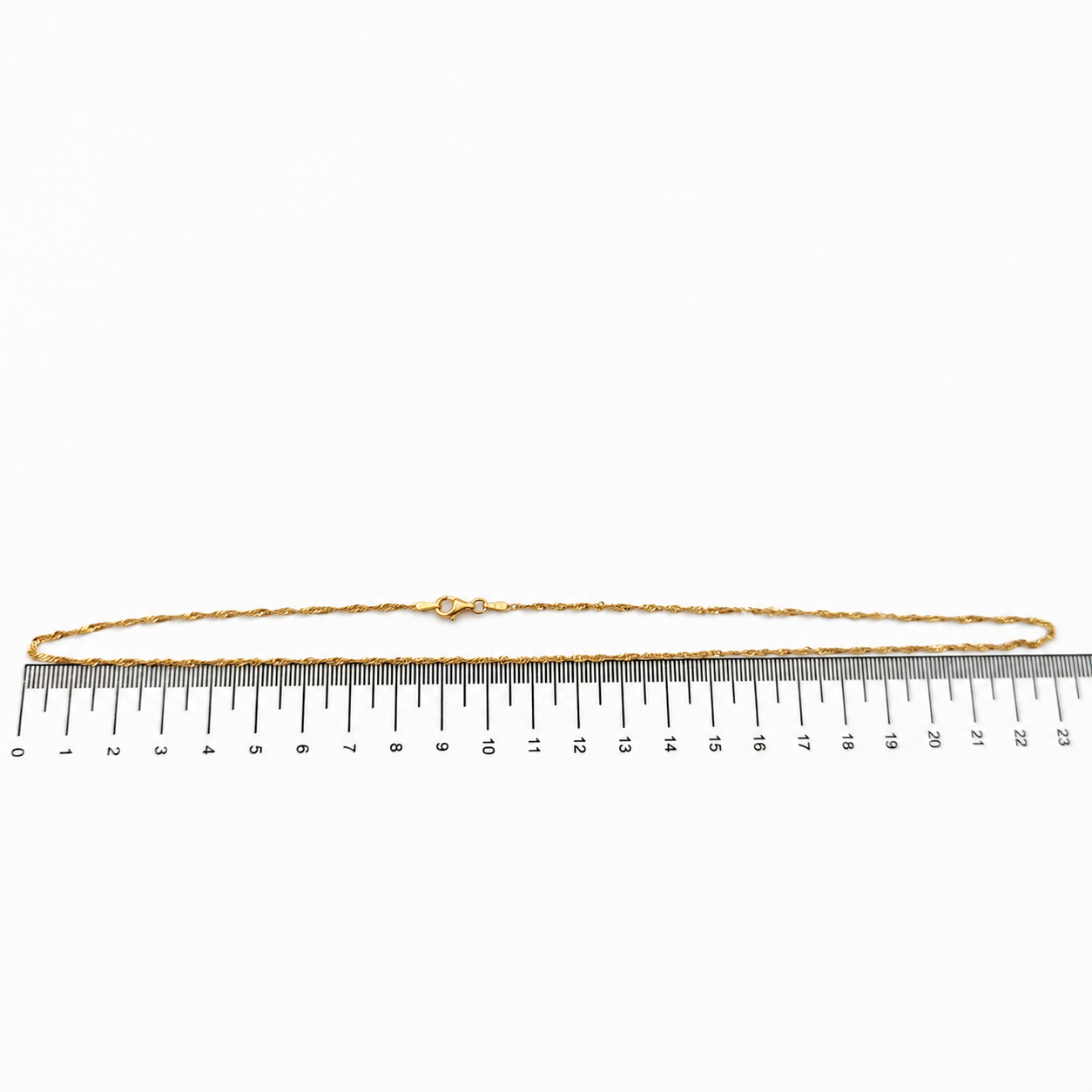 Collana - 18 carati Oro giallo - Made in Italy - Handmade